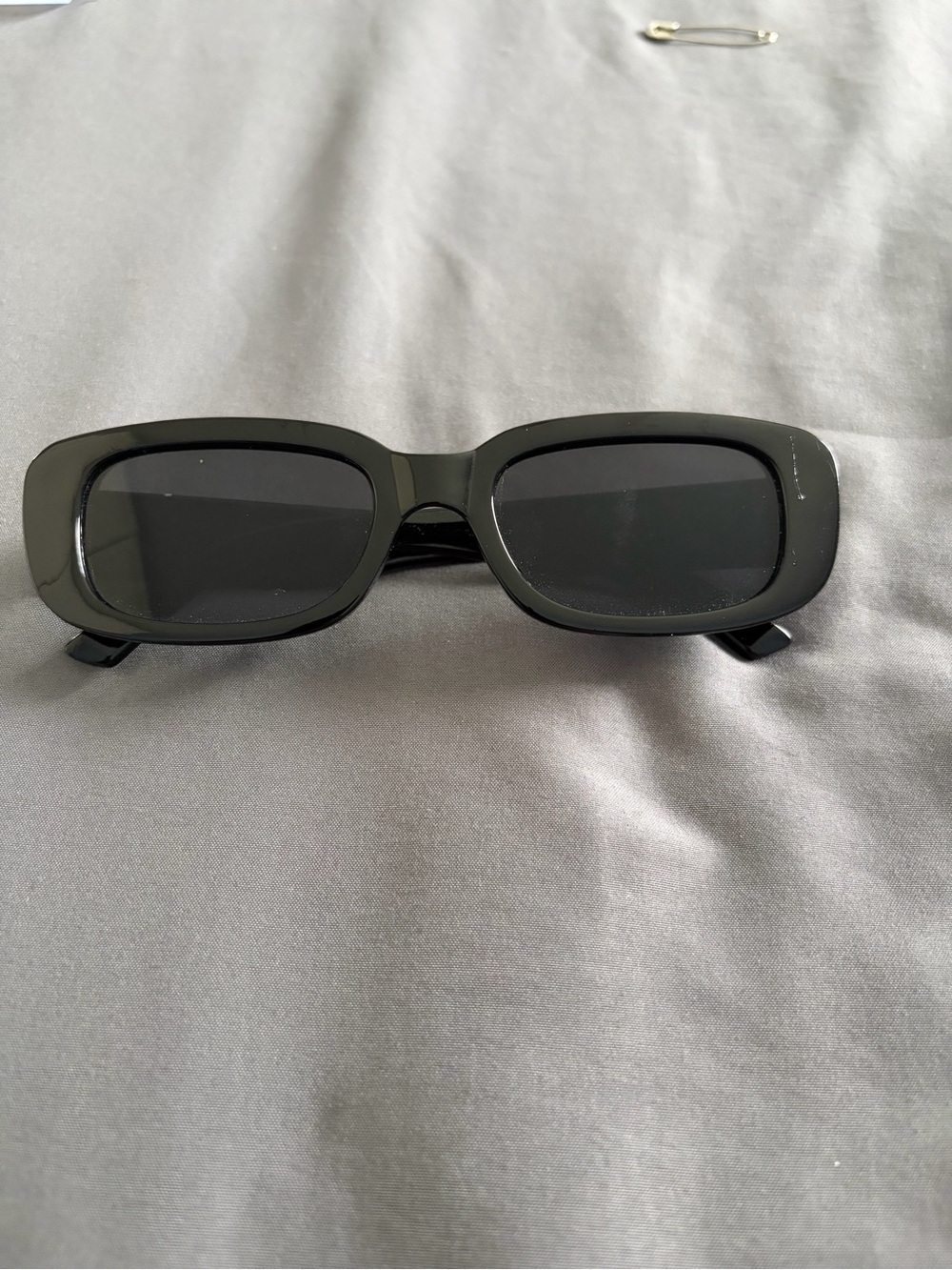 Amazon Black Rectangular Sunglasses